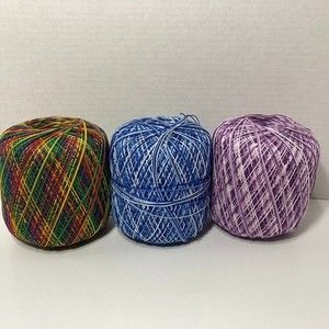 3 Aunt Lydia's Crochet Thread Classic 10